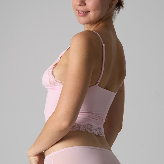 Women's Lace Underwear V-Neck Tank Top SK1268