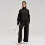 Women's winter warm sweatshirt + sweatpants set TZ38