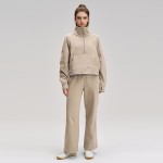 Women's winter warm sweatshirt + sweatpants set TZ38
