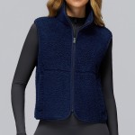 Women's Winter Warm Top Stand Collar Sports Vest EWT9500