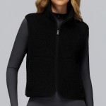 Women's Winter Warm Top Stand Collar Sports Vest EWT9500