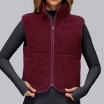 Women's Winter Warm Top Stand Collar Sports Vest EWT9500
