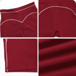 女士瑜伽服套装健身文胸+短裤TZ7028