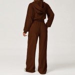 Women's Winter Warm Sports Set Hoodie + Sweatpants TZ4507