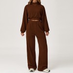 Women's Winter Warm Sports Set Hoodie + Sweatpants TZ4507