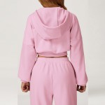 Women's Winter Warm Sports Set Hoodie + Sweatpants TZ4507